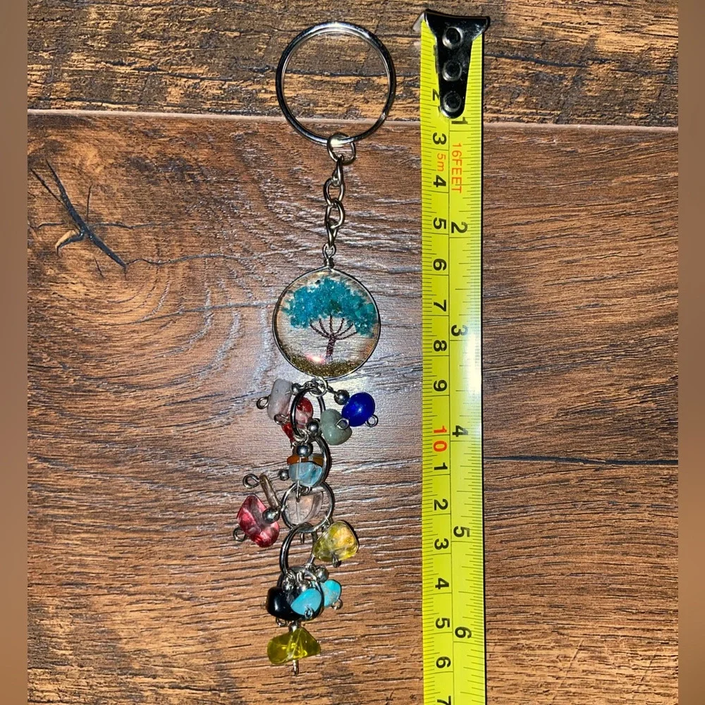 Tree Bead Keychain - Picture 8 of 9
